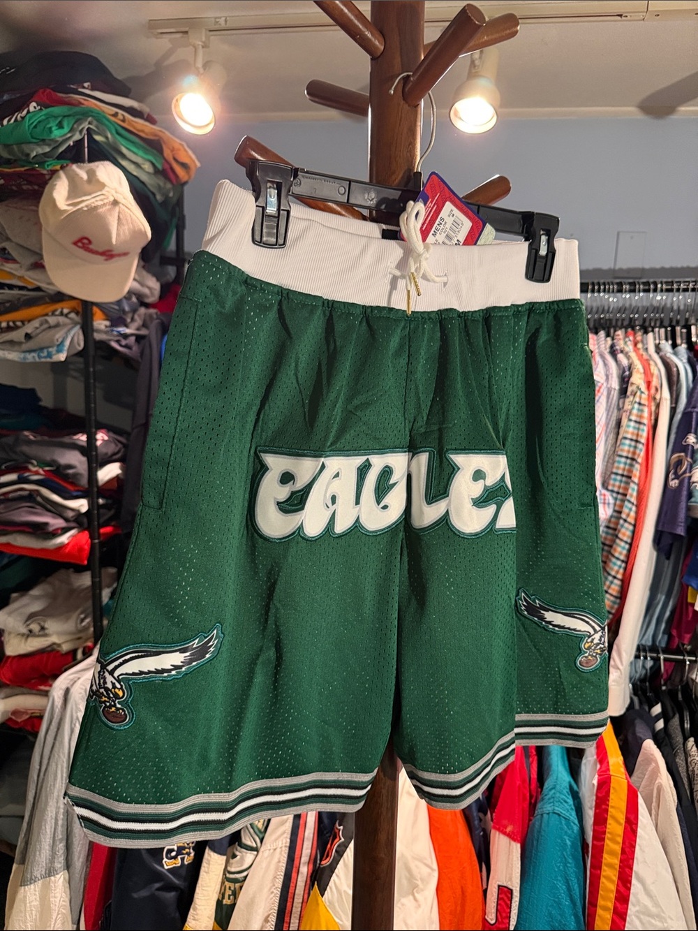 Philadelphia Eagles Just Don Mesh Athletic Shorts